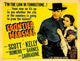 Frontier Marshal Movie Poster Print showcasing classic Western artwork.