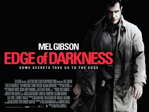 Edge of Darkness Movie Poster Print showcasing dramatic imagery.