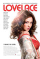 Lovelace Movie Poster Print showcasing Linda Lovelace in vibrant colors.