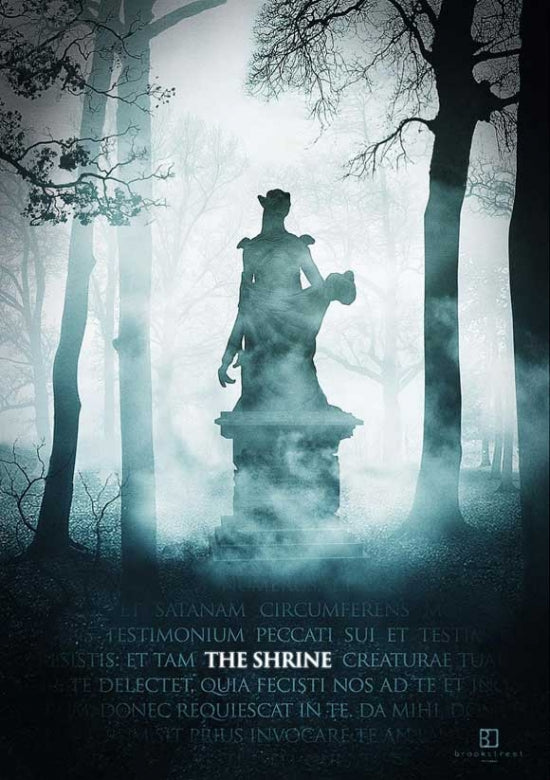 The Shrine Movie Poster showcasing horror art