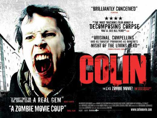 Colin Movie Poster Print featuring vibrant colors and cinematic artwork.