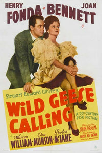 Wild Geese Calling Movie Poster Print - cinematic art for home decor