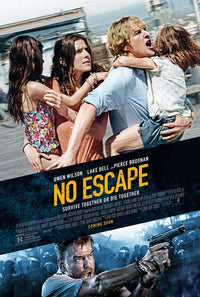 No Escape Movie Poster Print showcasing intense cinematic action.