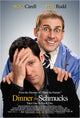 Dinner for Schmucks Movie Poster Print featuring vibrant artwork and comedic elements.
