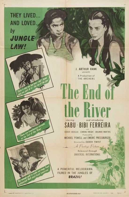 The End of the River Movie Poster Print featuring cinematic artwork.