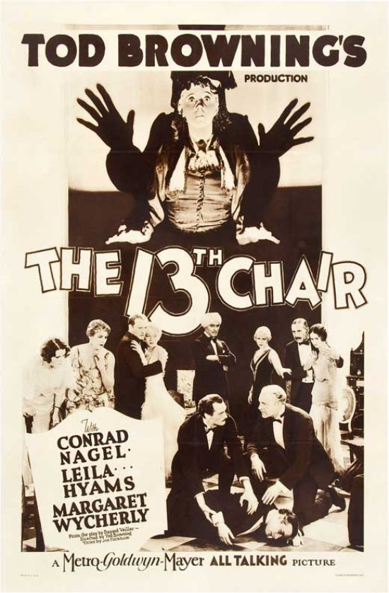 The Thirteenth Chair Movie Poster Print, a captivating film artwork.