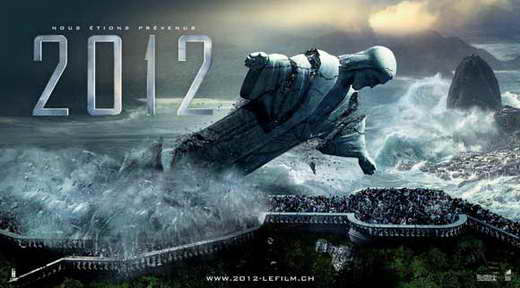 2012 Movie Poster Print showcasing intense visuals and dramatic imagery.