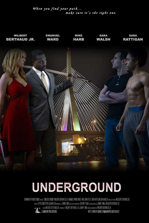 Underground Movie Poster Print showcasing bold imagery and underground culture.