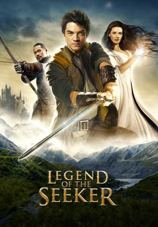 Legend of the Seeker movie poster featuring fantasy adventure theme.
