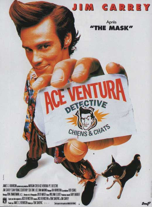 Ace Ventura: Pet Detective Movie Poster Print (11x17)