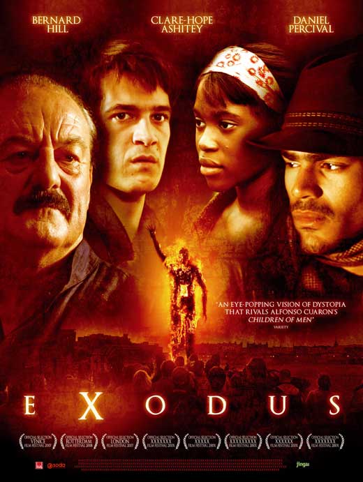 Exodus Movie Poster Print showcasing cinematic artwork.