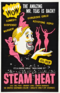 Steam Heat Movie Poster Print showcasing classic cinema art.