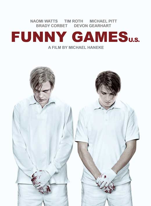 Funny Games Movie Poster Print showcasing psychological thriller artwork.