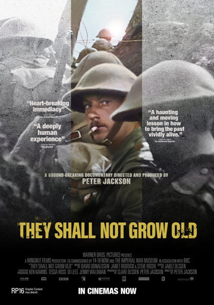 They Shall Not Grow Old Movie Poster Print (11x17)