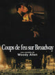 Bullets Over Broadway Movie Poster Print featuring vibrant artwork.