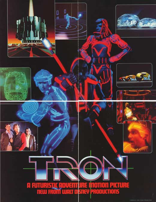 Tron Movie Poster Print (11x17) | Perfect for Home or Office