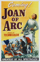 Joan of Arc movie poster print showcasing an iconic figure