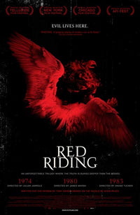 Red Riding 1974 Movie Poster Print featuring dramatic visuals.