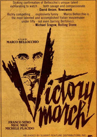 Victory March Movie Poster Print showcasing vibrant colors and design.