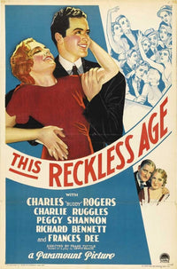 This Reckless Age Movie Poster Print showcasing cinematic adventure.
