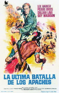 Old Shatterhand Movie Poster Print showcasing classic western cinema.