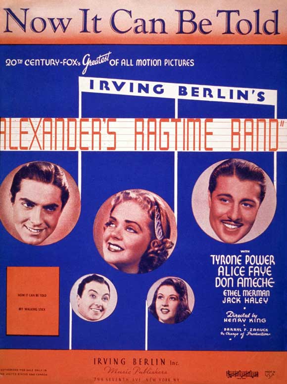 Alexander's Ragtime Band Movie Poster Print showcasing classic film art.
