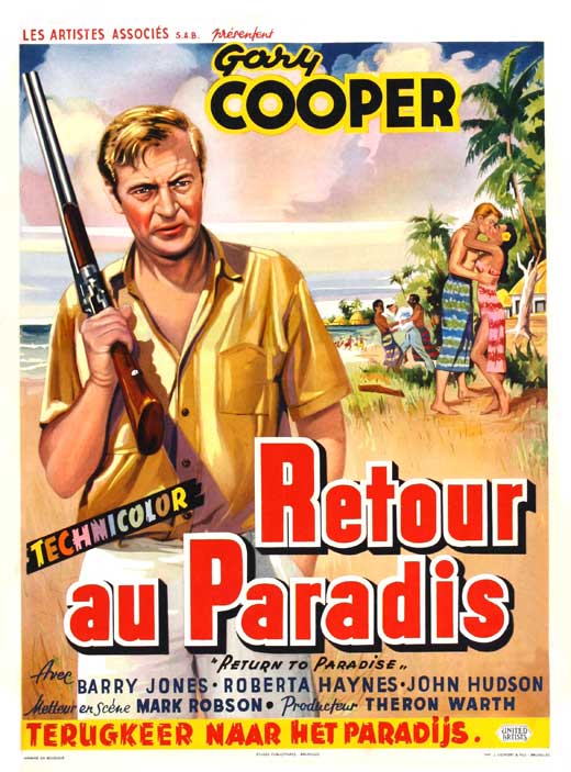 Return to Paradise Movie Poster Print showcasing vibrant cinema art.