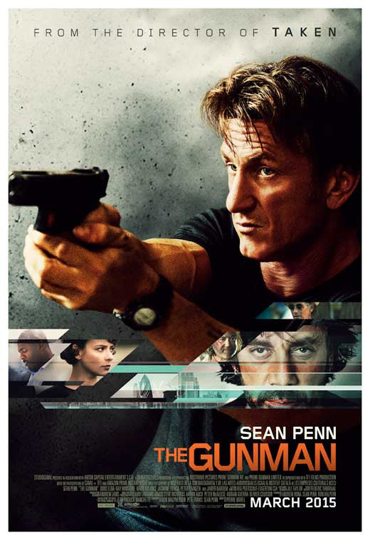 The Gunman Movie Poster Print - 11x17 | Posterazzi
