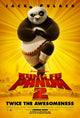 Kung Fu Panda 2 Movie Poster Print featuring vibrant animation art.