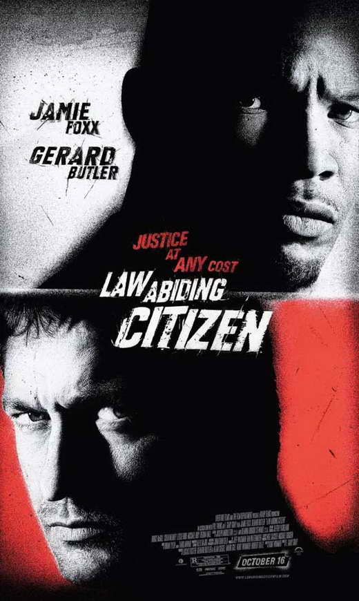 Law Abiding Citizen Movie Poster Print featuring dramatic imagery.