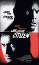 Law Abiding Citizen Movie Poster Print featuring dramatic imagery.