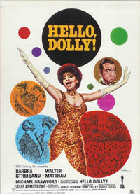 Hello Dolly! movie poster print showcasing the classic musical.