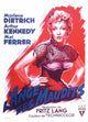 Rancho Notorious Movie Poster Print showcasing classic film imagery.