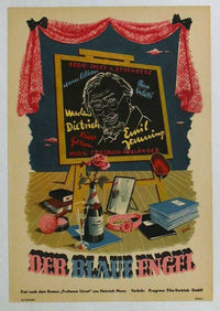 The Blue Angel Movie Poster Print - Classic Cinema Artwork