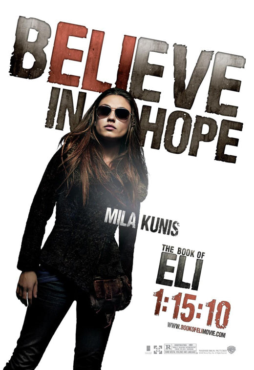The Book of Eli Movie Poster Print showcasing the film's dramatic imagery.