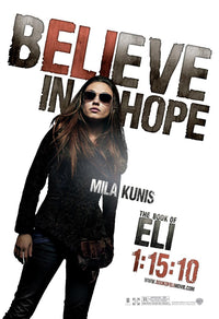 The Book of Eli Movie Poster Print showcasing the film's dramatic imagery.