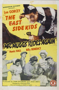 Mr. Muggs Rides Again Movie Poster Print featuring vibrant design.
