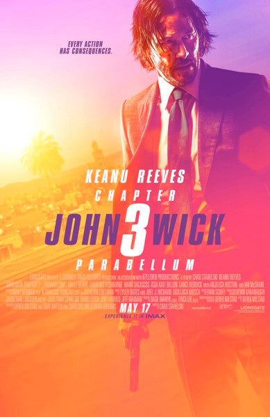 John Wick: Chapter 3 Parabellum Movie Poster Print (11x17)