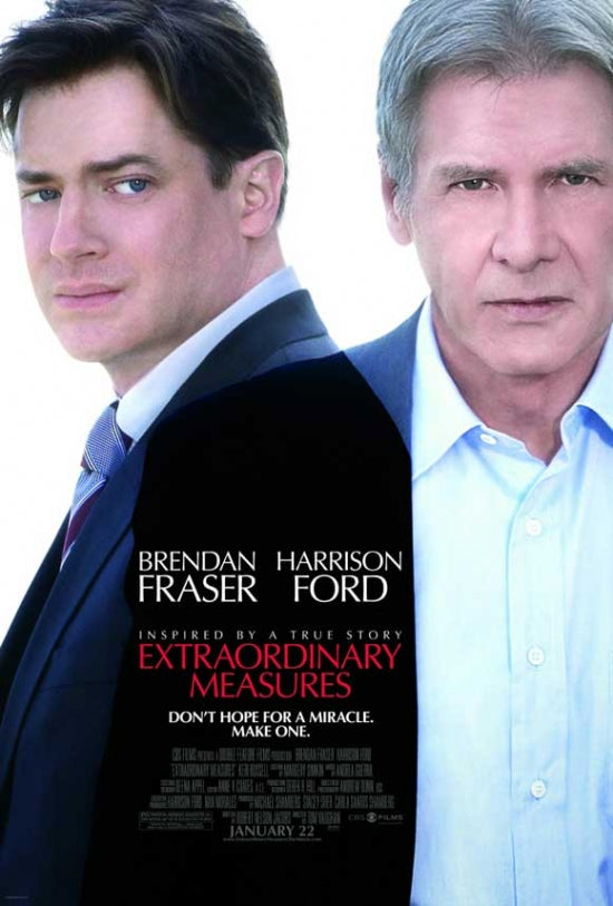 Extraordinary Measures Movie Poster Print featuring inspiring imagery.