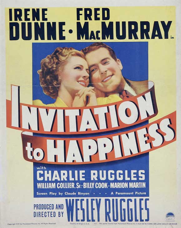 Invitation to Happiness Movie Poster Print showcasing vibrant colors and inspirational themes.