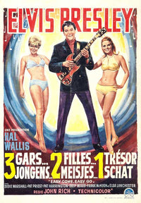 Easy Come Easy Go Movie Poster Print showcasing vibrant cinema art.