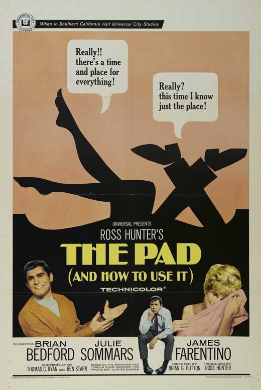 The Pad Movie Poster Print featuring vibrant cinema-themed design.