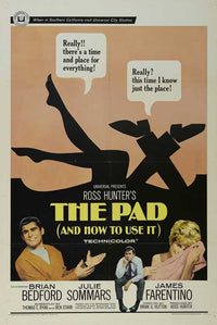 The Pad Movie Poster Print featuring vibrant cinema-themed design.