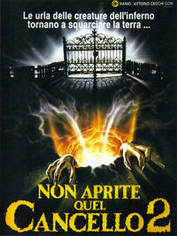 The Gate II: Trespassers Movie Poster Print featuring horror elements.