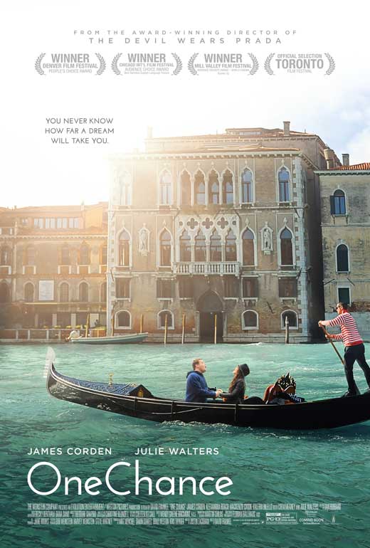 One Chance Movie Poster Print showcasing cinematic inspiration.