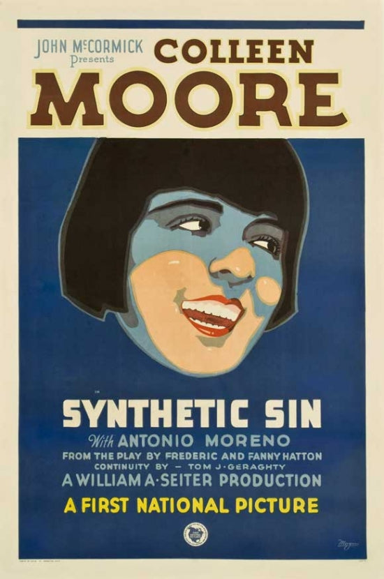 Synthetic Sin Movie Poster Print showcasing cinematic art.