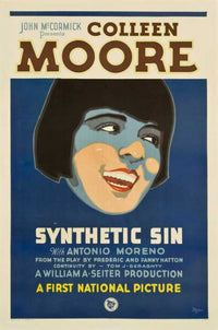 Synthetic Sin Movie Poster Print showcasing cinematic art.