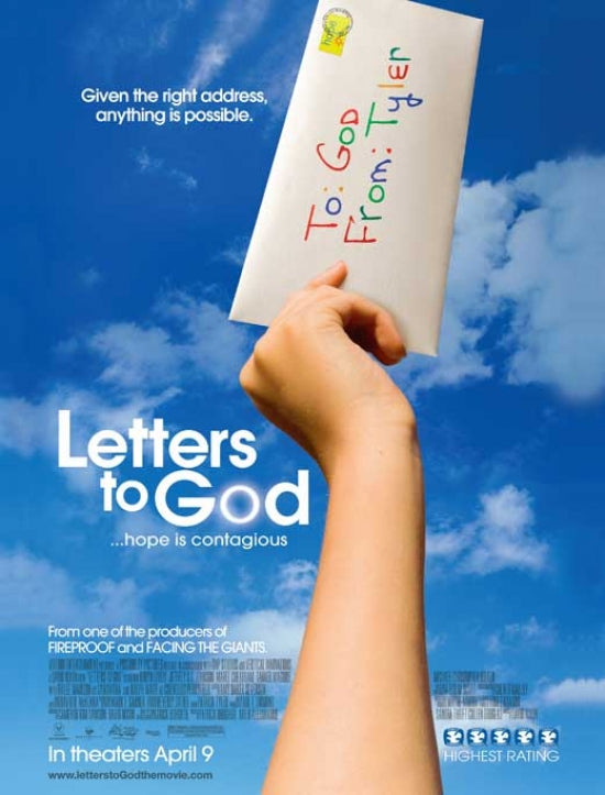Letters to God Movie Poster Print showcasing faith and hope.