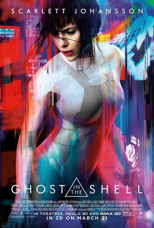 Ghost in the Shell Movie Poster Print (27 x 40)