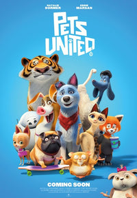 Pets United Movie Poster Print - 27x40 Decorative Art